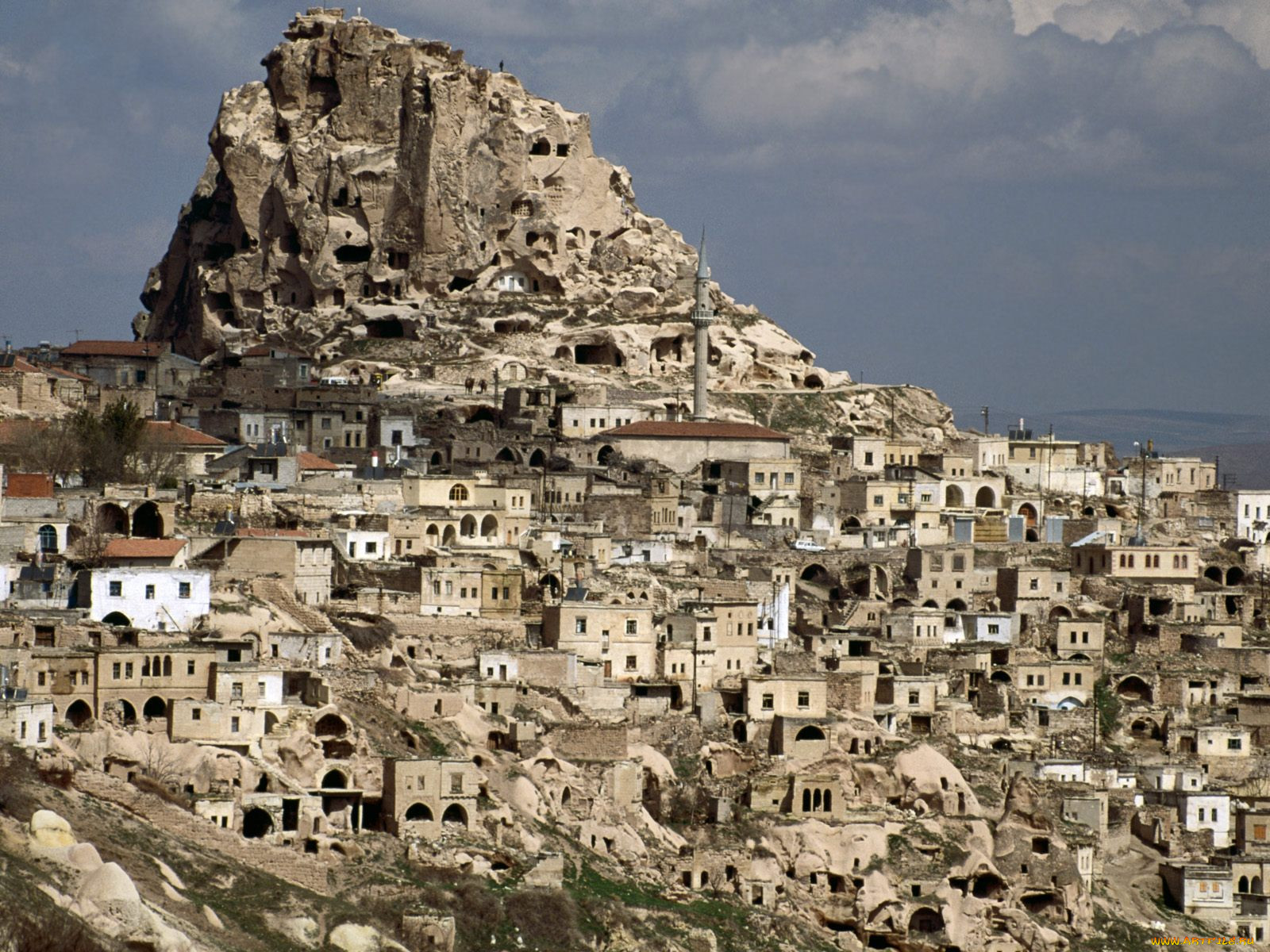 cave, dwellings, of, cappadocia, turkey, 